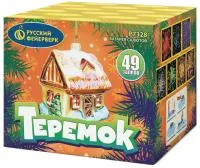 Батарея салютов Теремок Р7328 в Звенигово доставка Русский Фейерверк