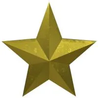 Звезда накладка на памятник литая латунь в Звенигово (518483)