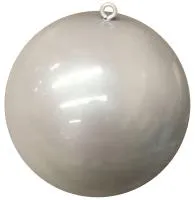 Новогодний шар белый (518857) ∅ 250 мм. Звенигово 