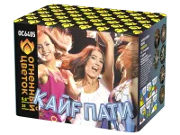 Батарея салютов Кайф-пати ОС6405 купить от производителя Огненный Цветок — Звенигово