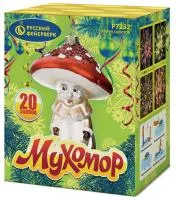 Батарея салютов Мухомор Р7232 в Звенигово доставка Русский Фейерверк